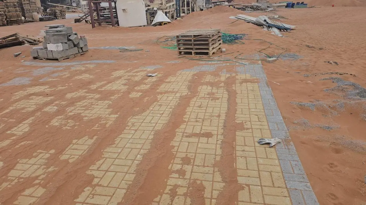 Paving repair & installation, site view 5